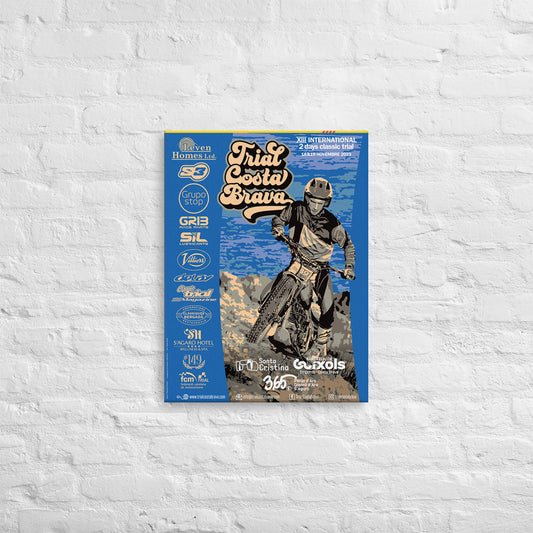 TRIAL COSTA BRAVA · Lienzo con bastidor·46x61 cm · Basic-323x4f