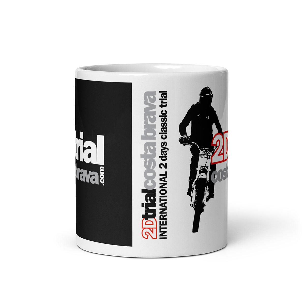 TRIAL COSTA BRAVA · Taza de cerámica 33cl · Medium·White-107x