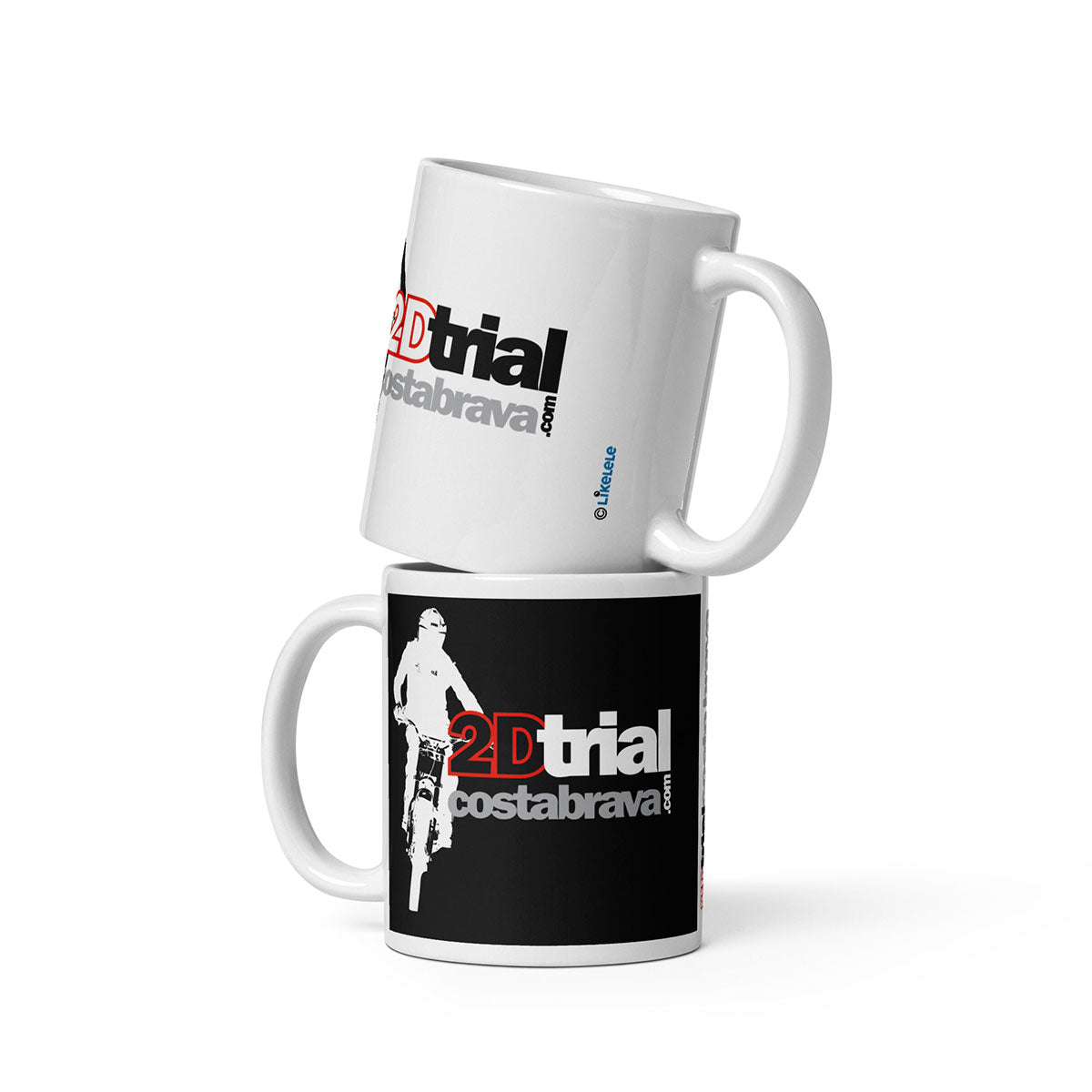 TRIAL COSTA BRAVA · Taza de cerámica 33cl · Medium·White-107x