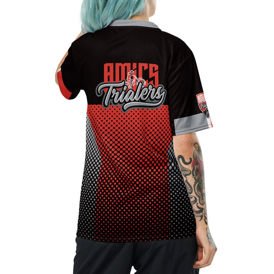 AMICS TRIALERS · Camiseta deportiva m/corta·Mujer/Unisex · Premium·Full Print-359x2ipi