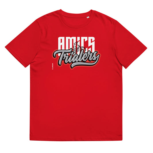 AMICS TRIALERS · Camiseta m/corta·Mujer/Unisex · Medium·Red-357b2f