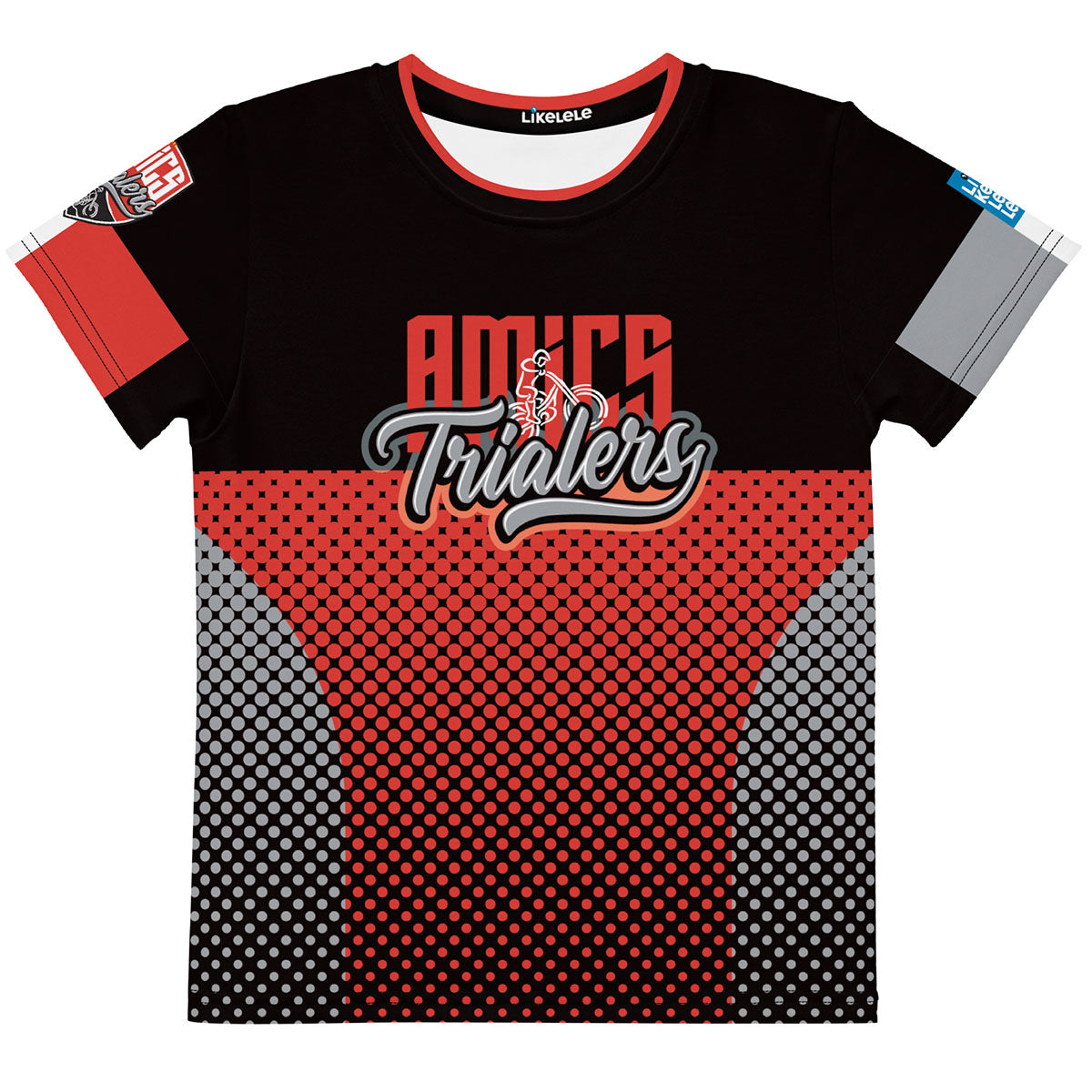 AMICS TRIALERS · Camiseta m/corta·Niño · Premium·Full Print-361x3ipi