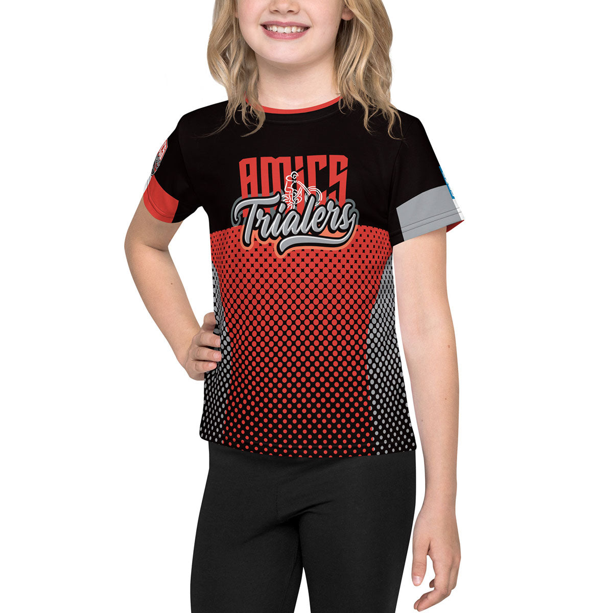 AMICS TRIALERS · Camiseta m/corta·Niño · Premium·Full Print-361x3ipi