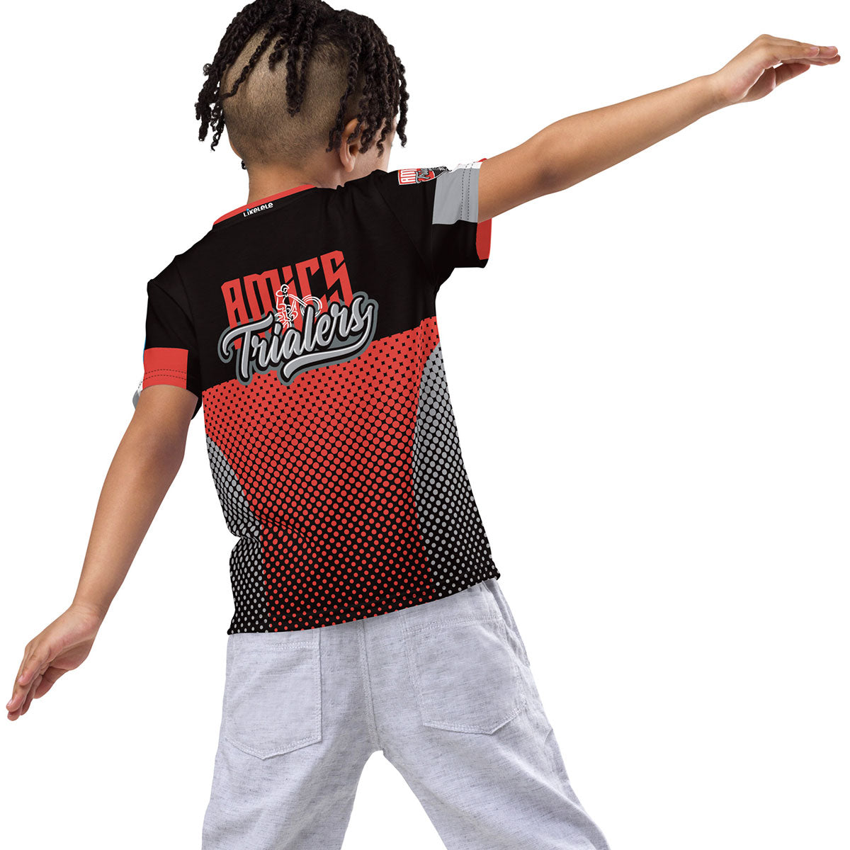 AMICS TRIALERS · Camiseta m/corta·Niño · Premium·Full Print-361x3ipi