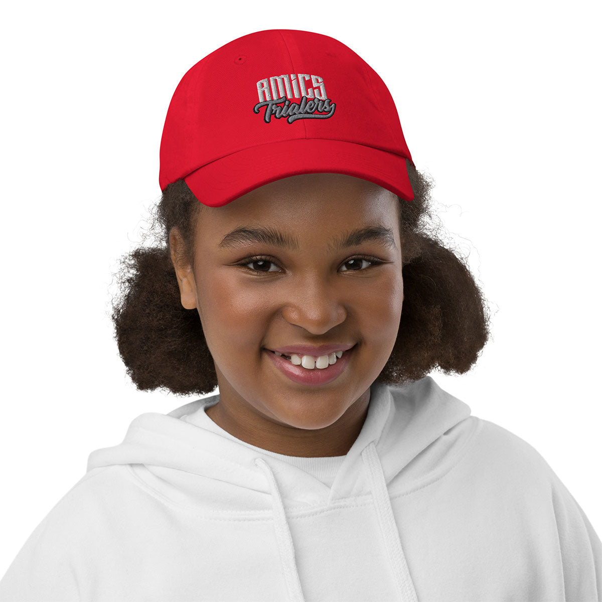 AMICS TRIALERS · Gorra Béisbol·Adolescente · Basic·Red-337b5f