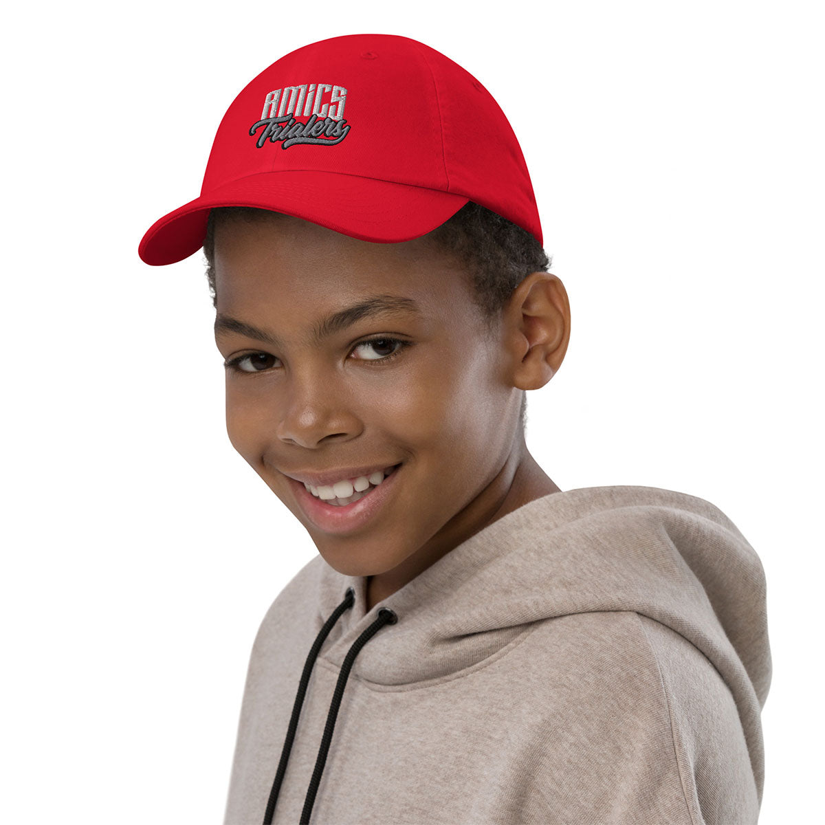AMICS TRIALERS · Gorra Béisbol·Adolescente · Basic·Red-337b5f