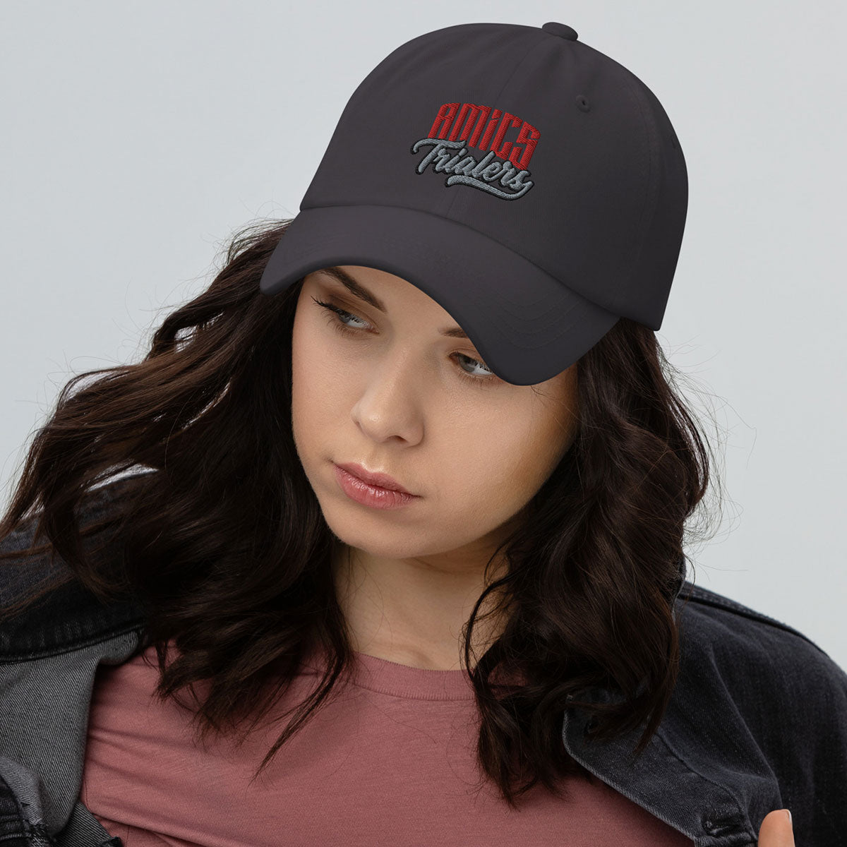 AMICS TRIALERS · Gorra Béisbol·Unisex · Basic·Dark Grey-335c4f