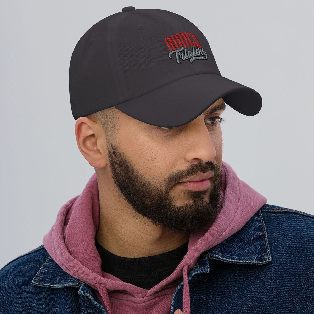 AMICS TRIALERS · Gorra Béisbol·Unisex · Basic·Dark Grey-335c4f