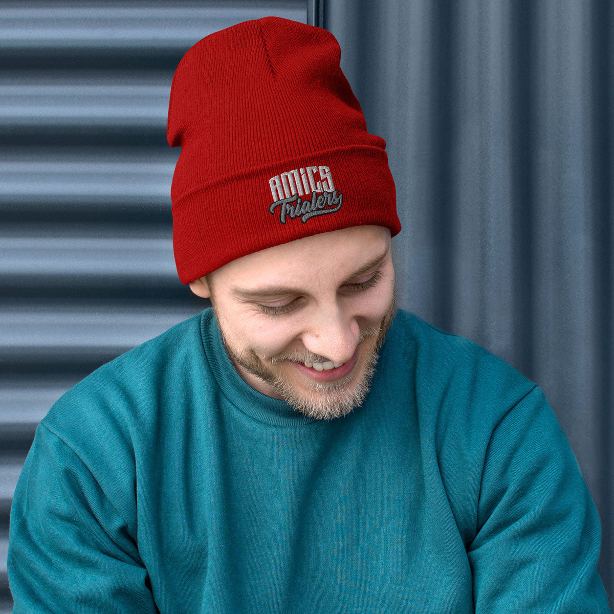 AMICS TRIALERS · Gorro invierno·Unisex · Medium·Red-340b4f