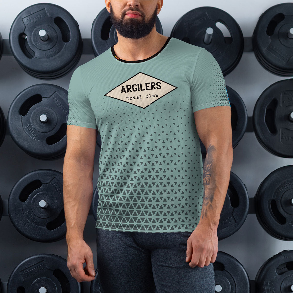 ARGILERS TRIAL CLUB · Camiseta deportiva m/corta·Hombre · Premium·Full Print-270x1ipi