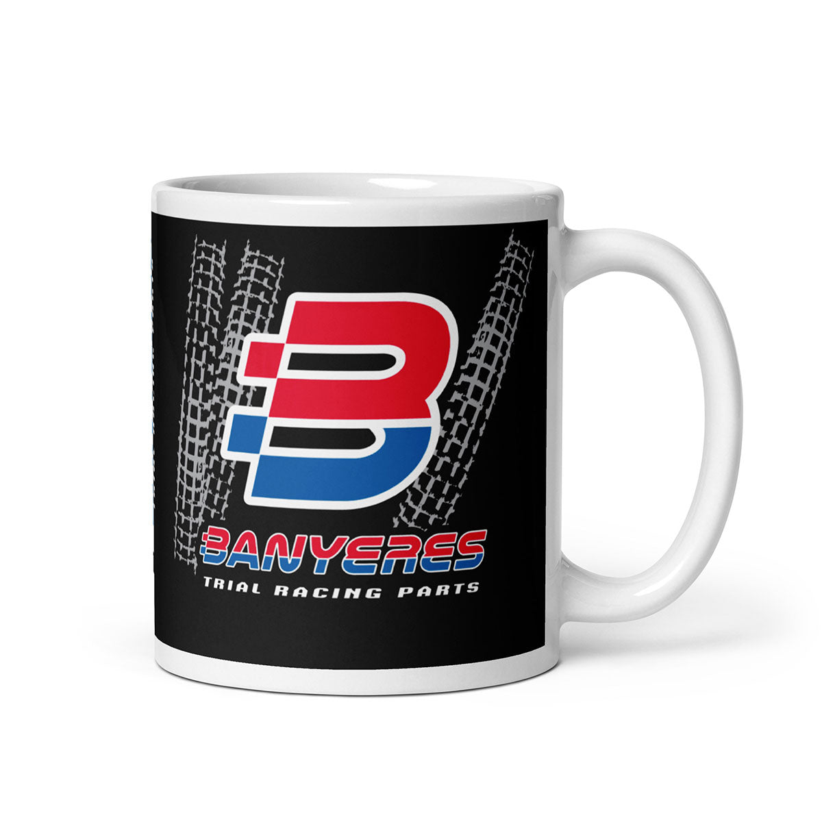 BANYERES TRIAL RACING PARTS · Taza de cerámica 33cl · Medium·White-150x