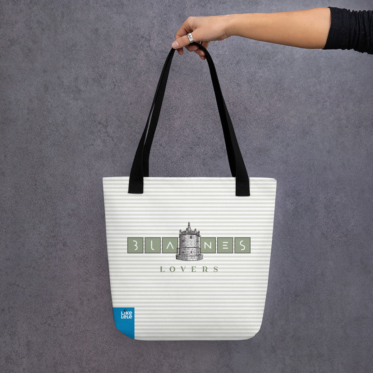 BLANES Font Gòtica · Bolso 39x39·Mujer/Unisex · Premium·Full Print-319x2ipi