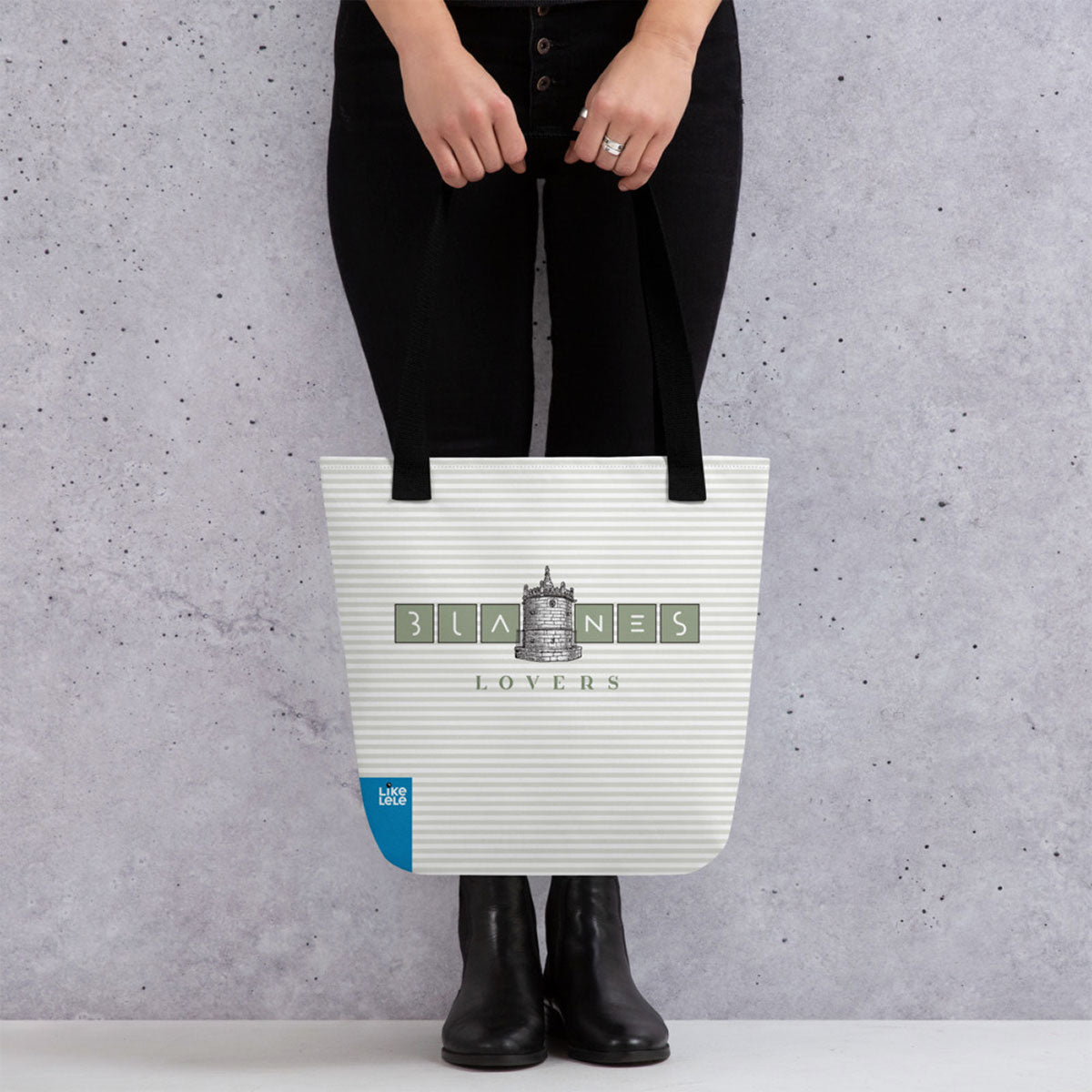 BLANES Font Gòtica · Bolso 39x39·Mujer/Unisex · Premium·Full Print-319x2ipi