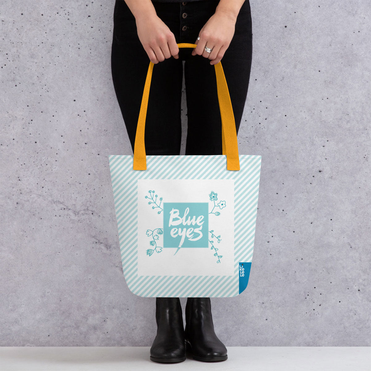 BLUE EYES · Bolso 39x39·Mujer/Unisex · Premium·Full Print-318x2ipi