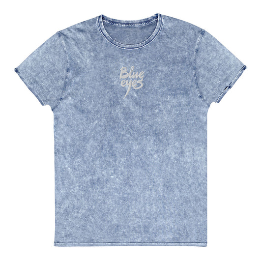 BLUE EYES · Camiseta m/corta·Denim·Mujer/Unisex · Medium·Denim Blue-350b2f