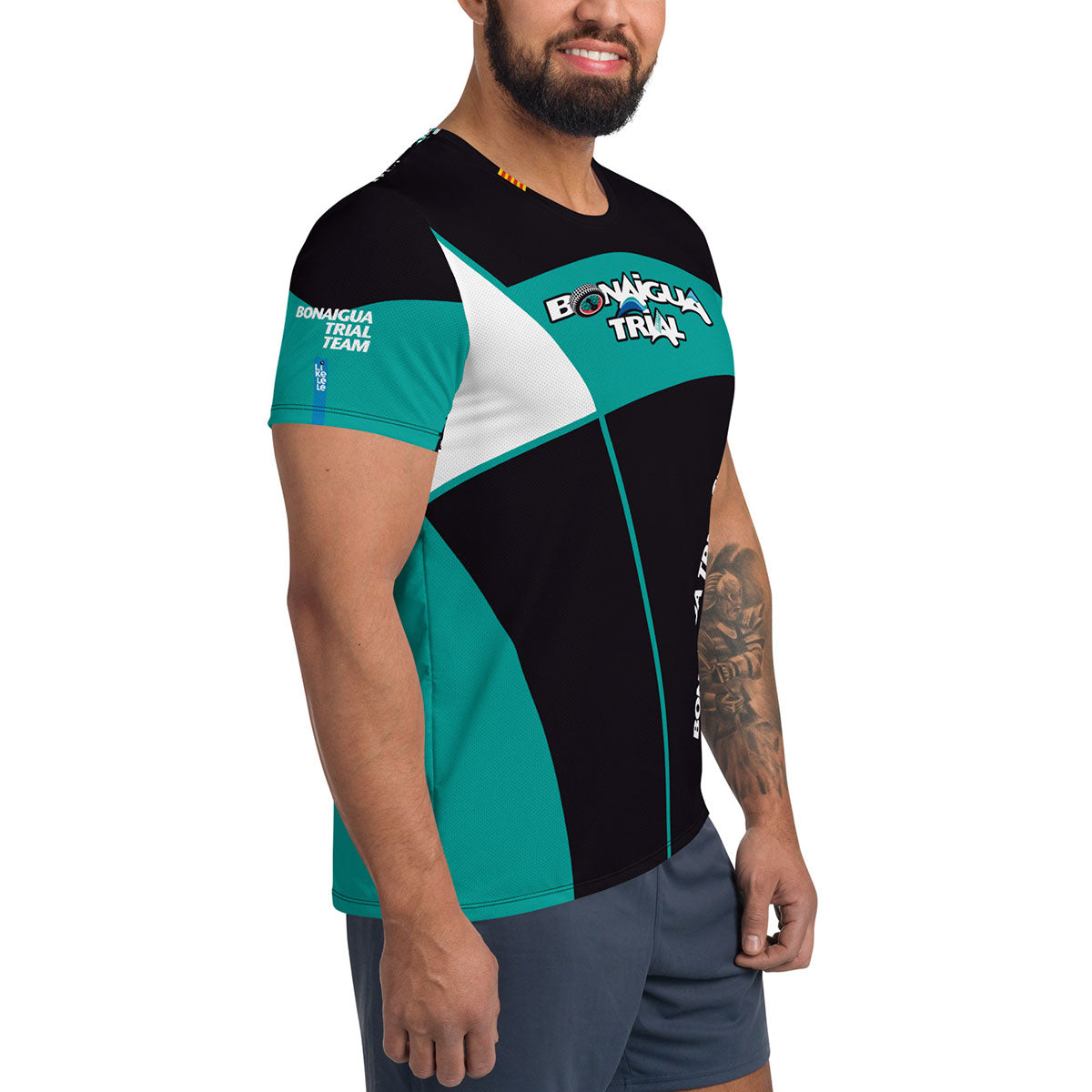 BONAIGUA TRIAL · Camiseta deportiva m/corta·Hombre · Premium·Full Print-247x1ipi