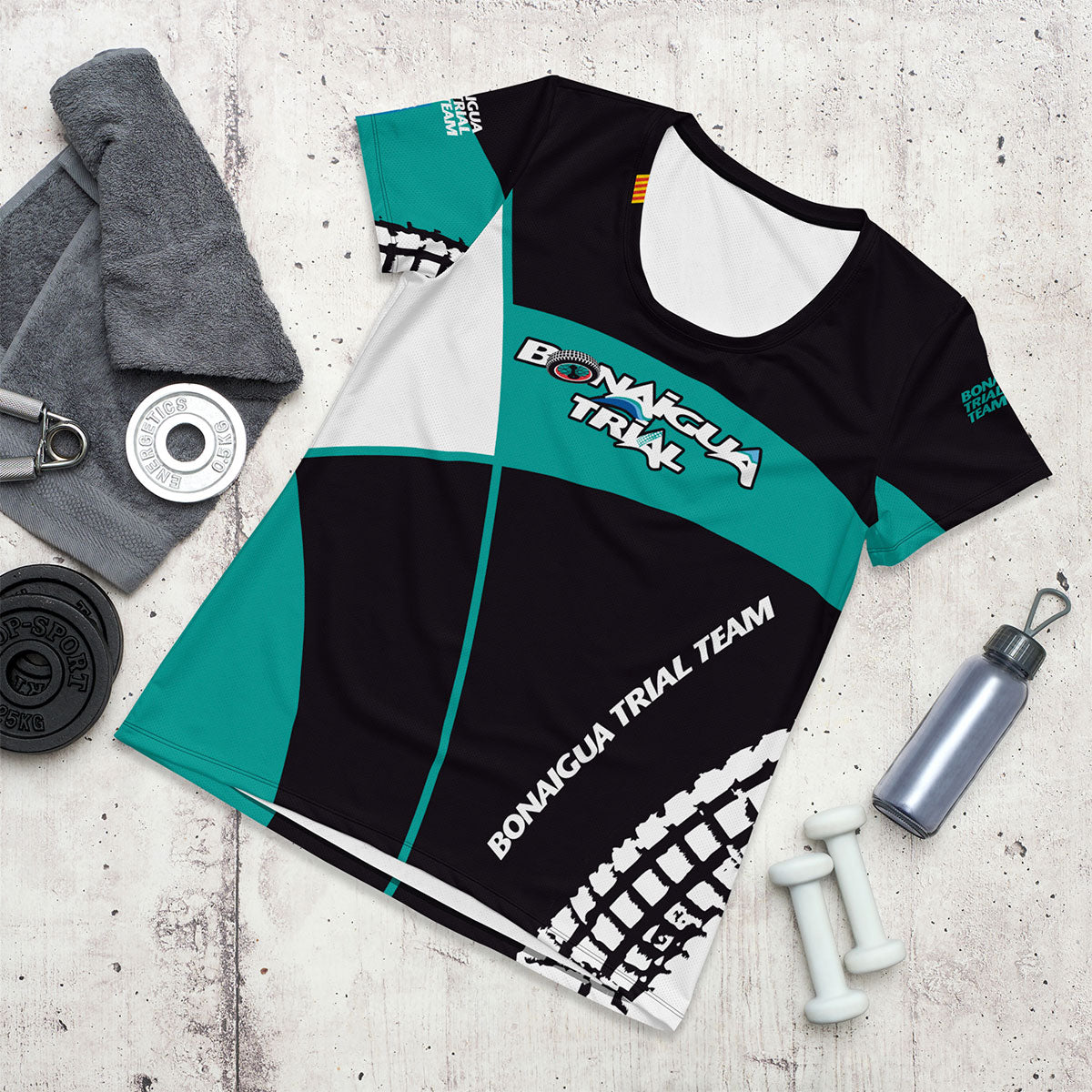 BONAIGUA TRIAL · Camiseta deportiva m/corta·Mujer · Premium·Full Print-248x2ipi