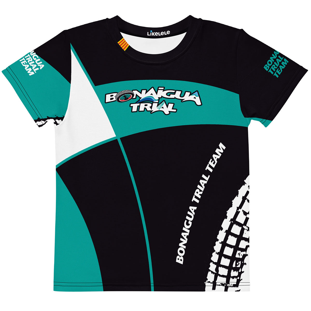 BONAIGUA TRIAL · Camiseta m/corta·Niño · Premium·Full Print-249x3ipi