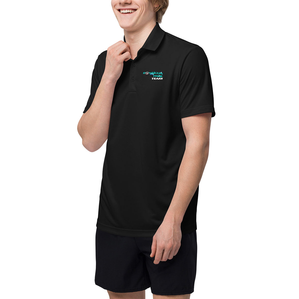 BONAIGUA TRIAL · Polo m/corta·Hombre · Premium·Black-304c1f