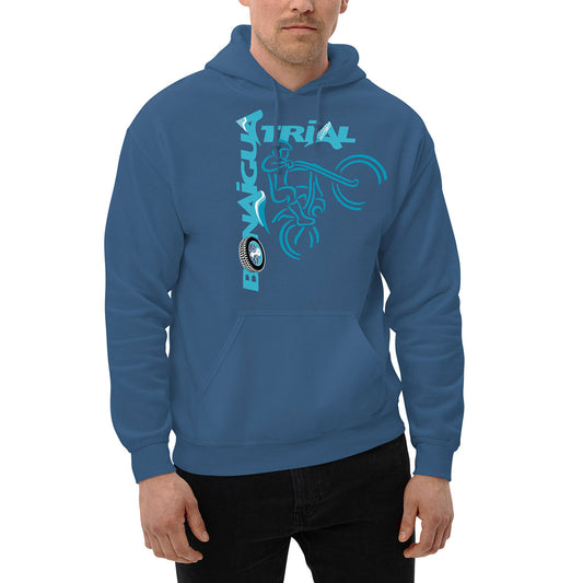 BONAIGUA TRIAL · Sudadera capucha·Hombre/Unisex · Basic·Indigo Blue-175b1f