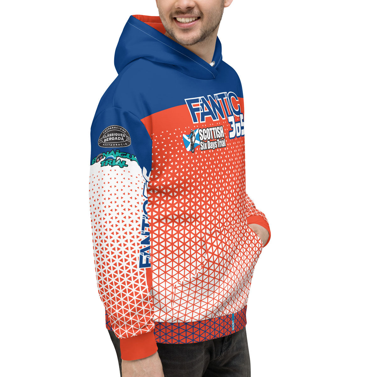 BONAIGUA TRIAL · Sudadera capucha·Hombre/Unisex · Premium·Full Print-367x1ipi