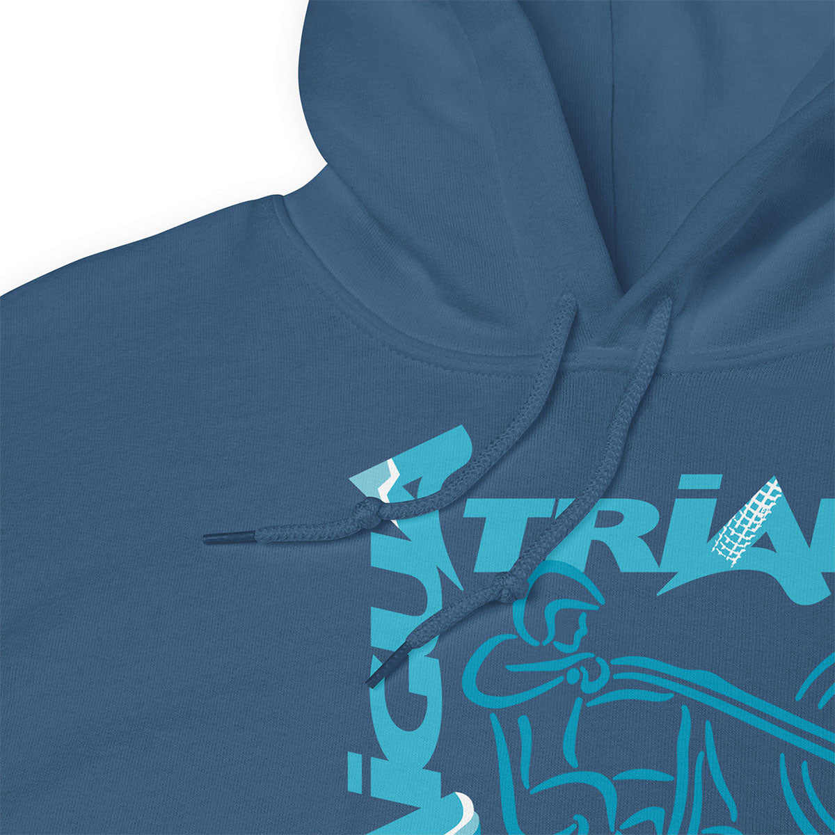 BONAIGUA TRIAL · Sudadera capucha·Mujer/Unisex · Basic·Indigo Blue-175b2f