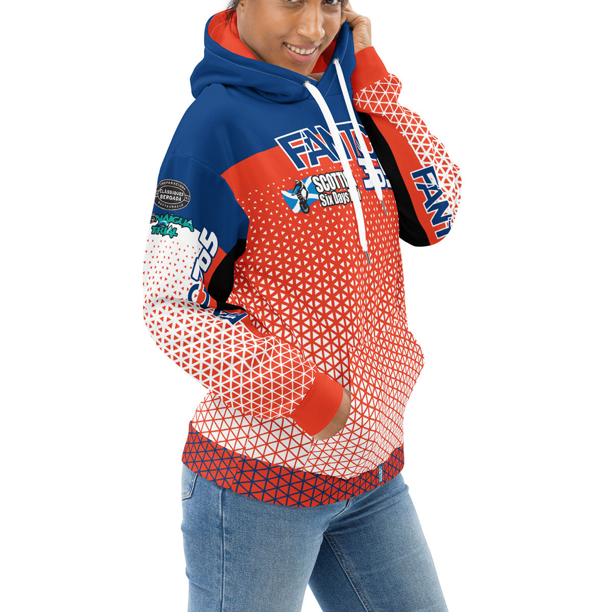 BONAIGUA TRIAL · Sudadera capucha·Mujer/Unisex · Premium·Full Print-368x2ipi