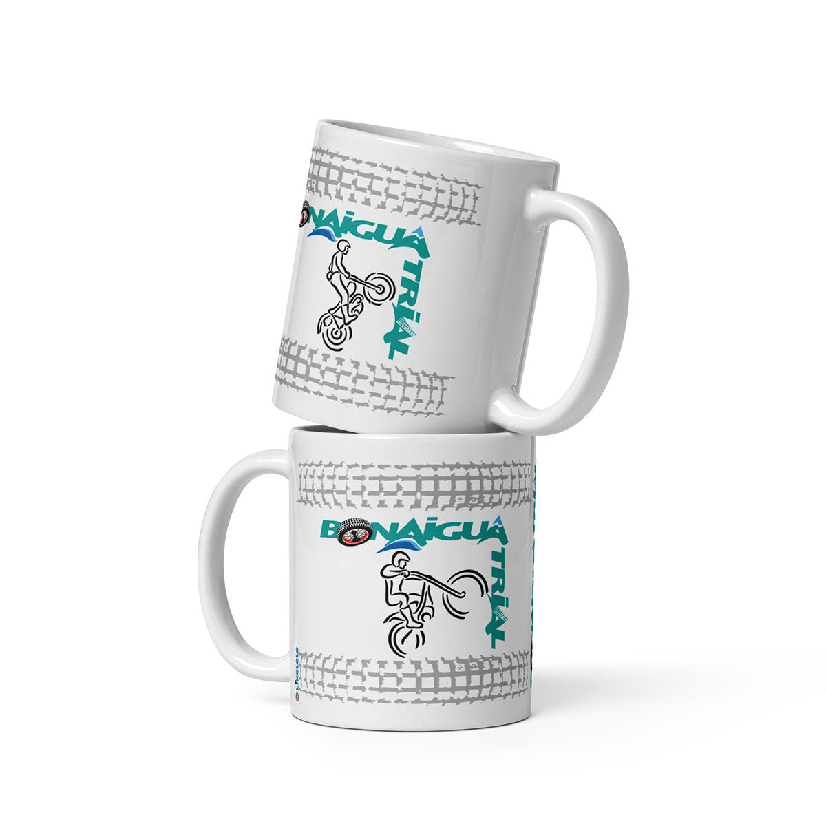BONAIGUA TRIAL · Taza de cerámica 33cl · Medium·White-177x