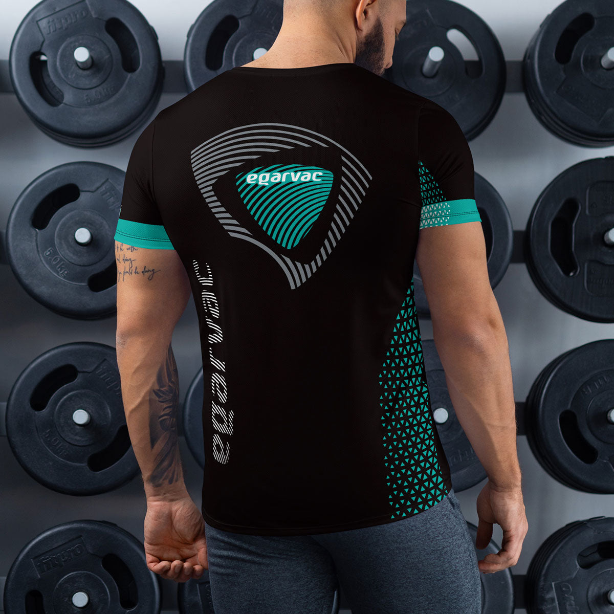 EGARVAC · Camiseta deportiva m/corta·Hombre · Premium·Full Print-299x1ipi