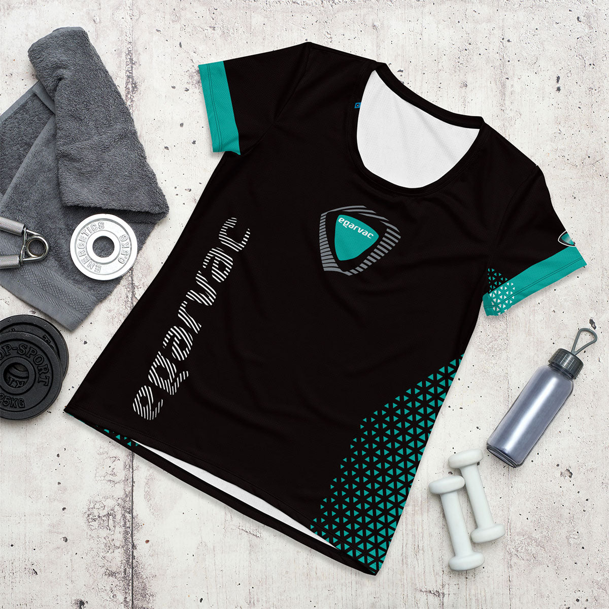 EGARVAC · Camiseta deportiva m/corta·Mujer · Premium·Full Print-300x2ipi