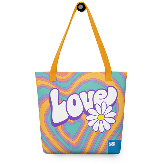 LIKELELE world · Bolso 39x39 LOVE·Mujer/Unisex · Premium·Full Print-327x2ipi