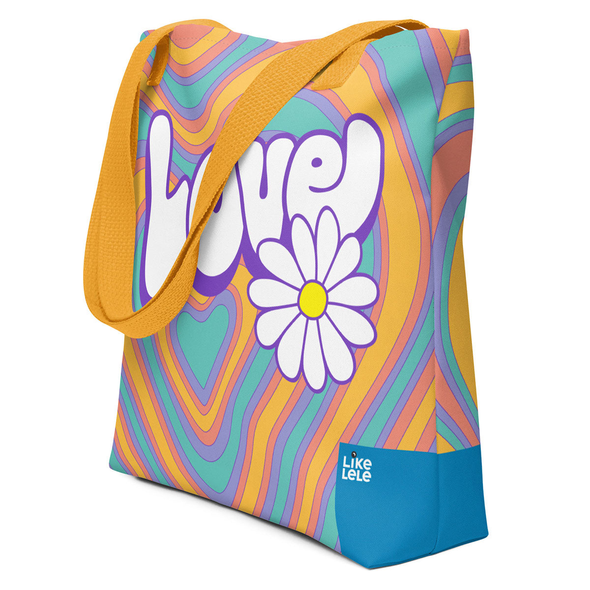 LIKELELE world · Bolso 39x39 LOVE·Mujer/Unisex · Premium·Full Print-327x2ipi