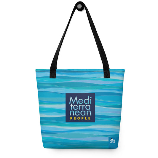 LIKELELE world · Bolso 39x39 MEDITERRANEAN PEOPLE·Mujer/Unisex · Premium·Full Print-328x2ipi