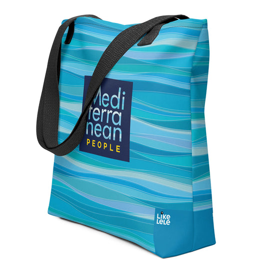 LIKELELE world · Bolso 39x39 MEDITERRANEAN PEOPLE·Mujer/Unisex · Premium·Full Print-328x2ipi