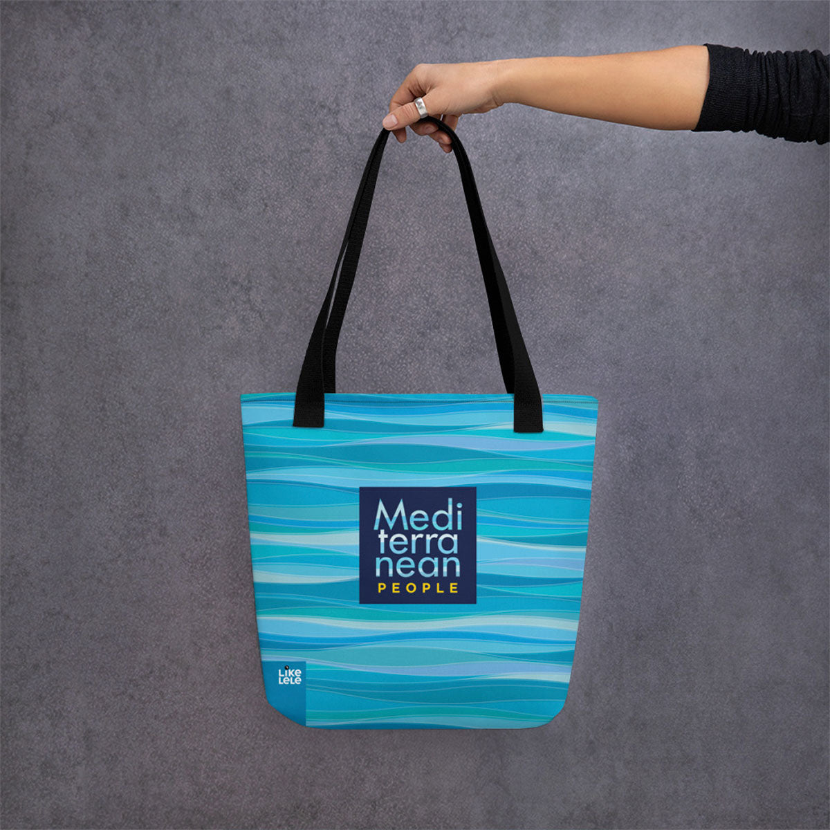 LIKELELE world · Bolso 39x39 MEDITERRANEAN PEOPLE·Mujer/Unisex · Premium·Full Print-328x2ipi