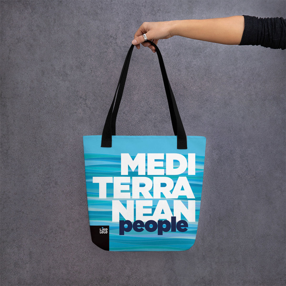 LIKELELE world · Bolso 39x39 MEDITERRANEAN PEOPLE·Mujer/Unisex · Premium·Full Print-329x2ipi
