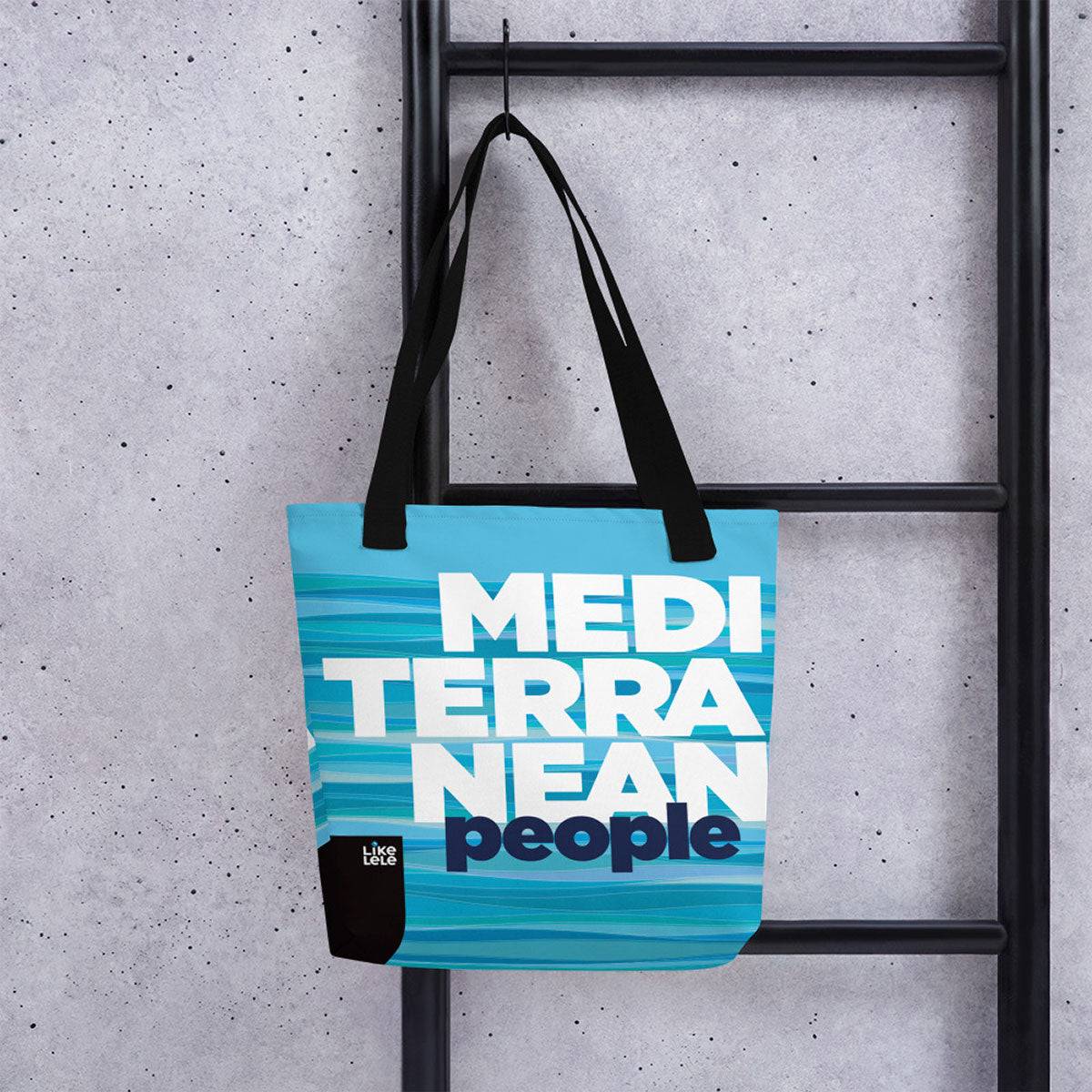 LIKELELE world · Bolso 39x39 MEDITERRANEAN PEOPLE·Mujer/Unisex · Premium·Full Print-329x2ipi
