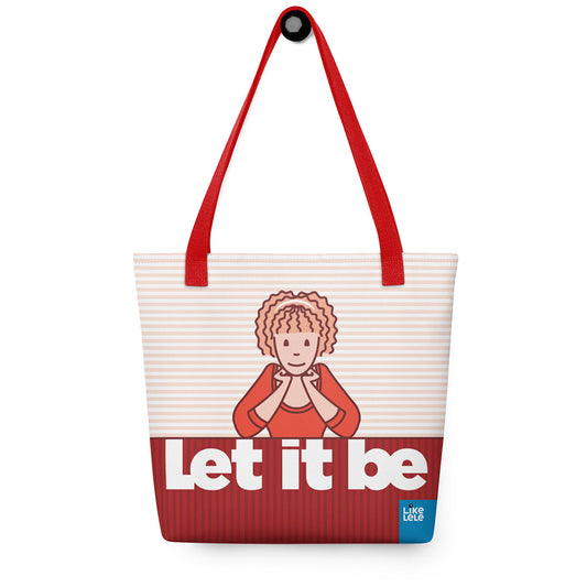 LIKELELE world · Bolso 39x39 LET IT BE·Mujer/Unisex · Premium·Full Print-326x2ipi
