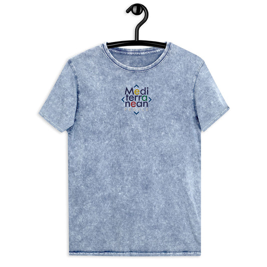 LIKELELE world · Camiseta m/corta·MEDITERRANEAN PEOPLE·Mujer/Unisex · Medium·Denim Blue-378b2f