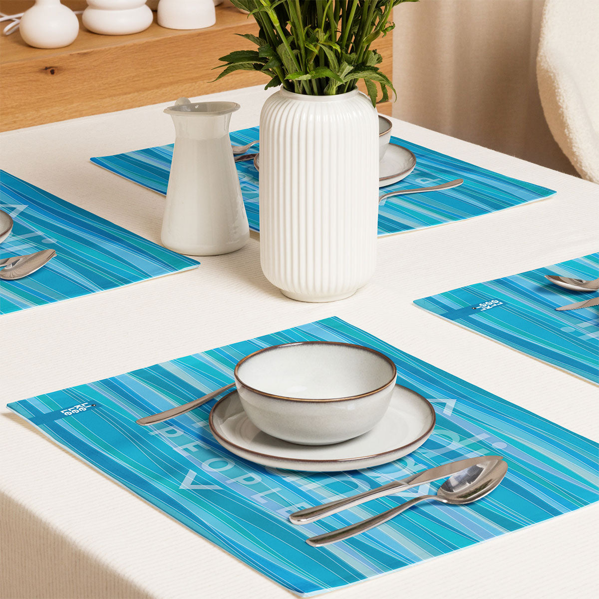 LIKELELE world · Mantel individual (juego de 4)·MEDITERRANEAN PEOPLE · Premium·Full Print-360x4ipi