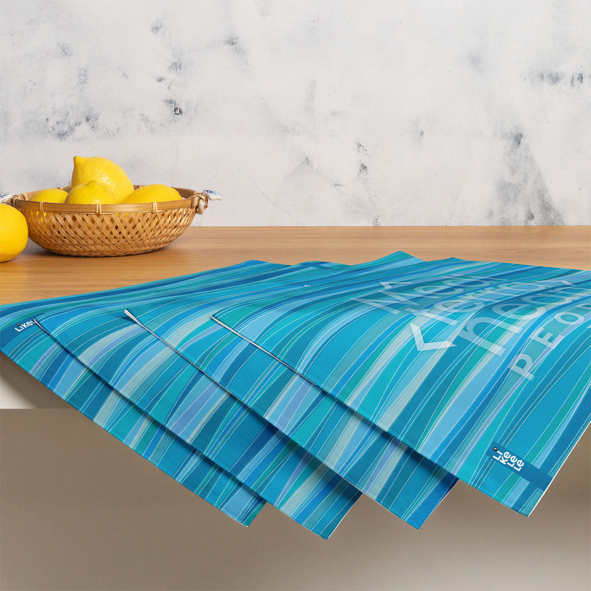 LIKELELE world · Mantel individual (juego de 4)·MEDITERRANEAN PEOPLE · Premium·Full Print-360x4ipi