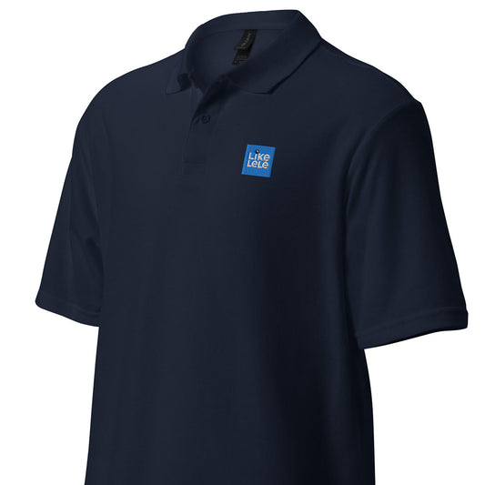 LIKELELE world · Polo m/corta·Hombre/Unisex · Basic·Navy-321c1f