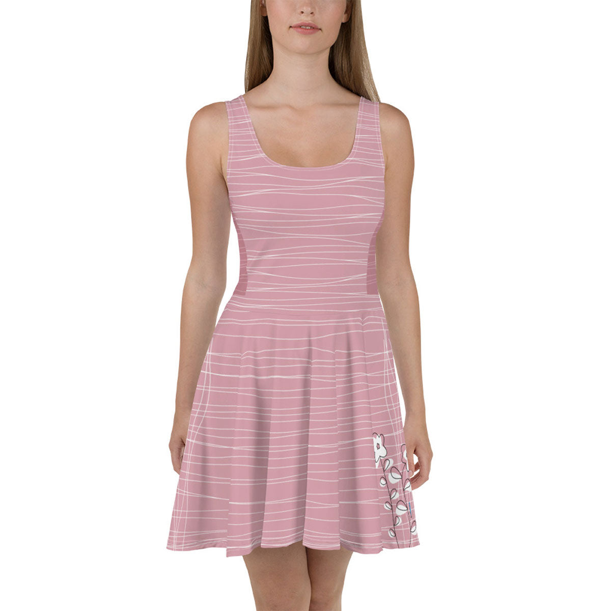 LIKELELE world · Vestido skater·Mujer · Premium·Full Print-276x2ipi
