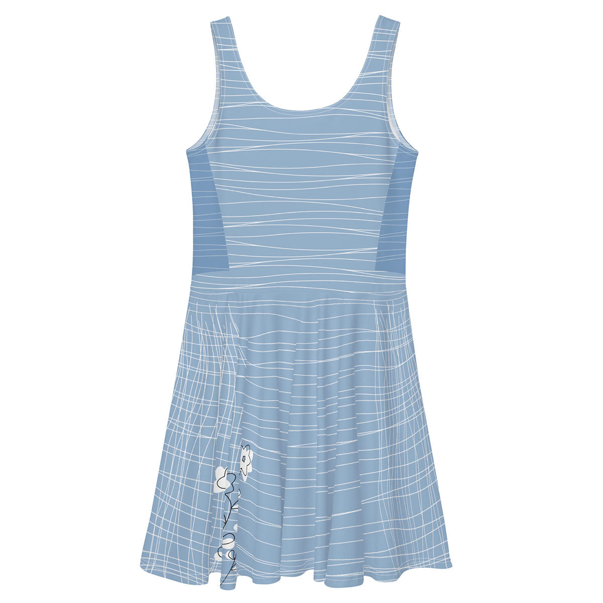 LIKELELE world · Vestido skater·Mujer · Premium·Full Print-277x2ipi