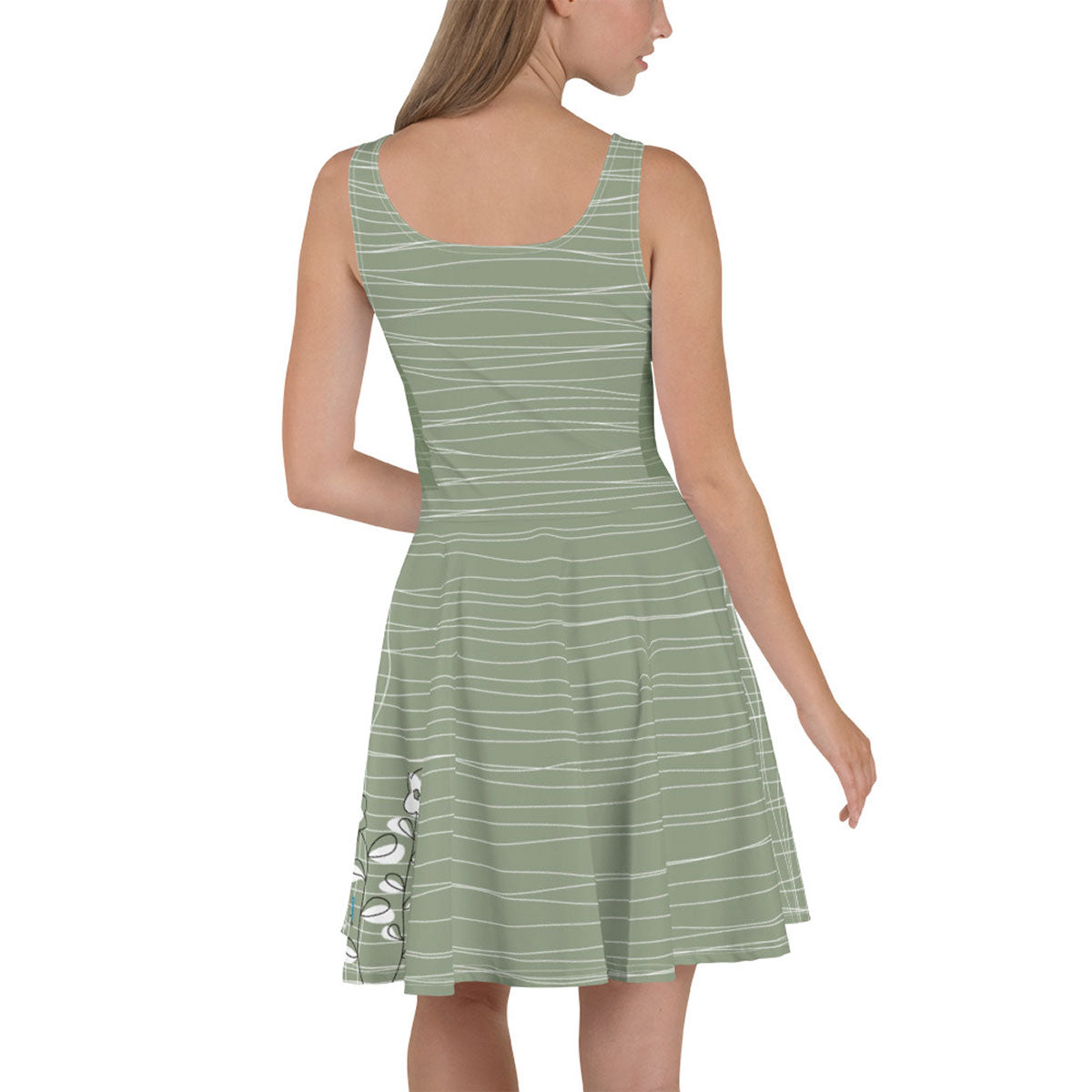 LIKELELE world · Vestido skater·Mujer · Premium·Full Print-278x2ipi