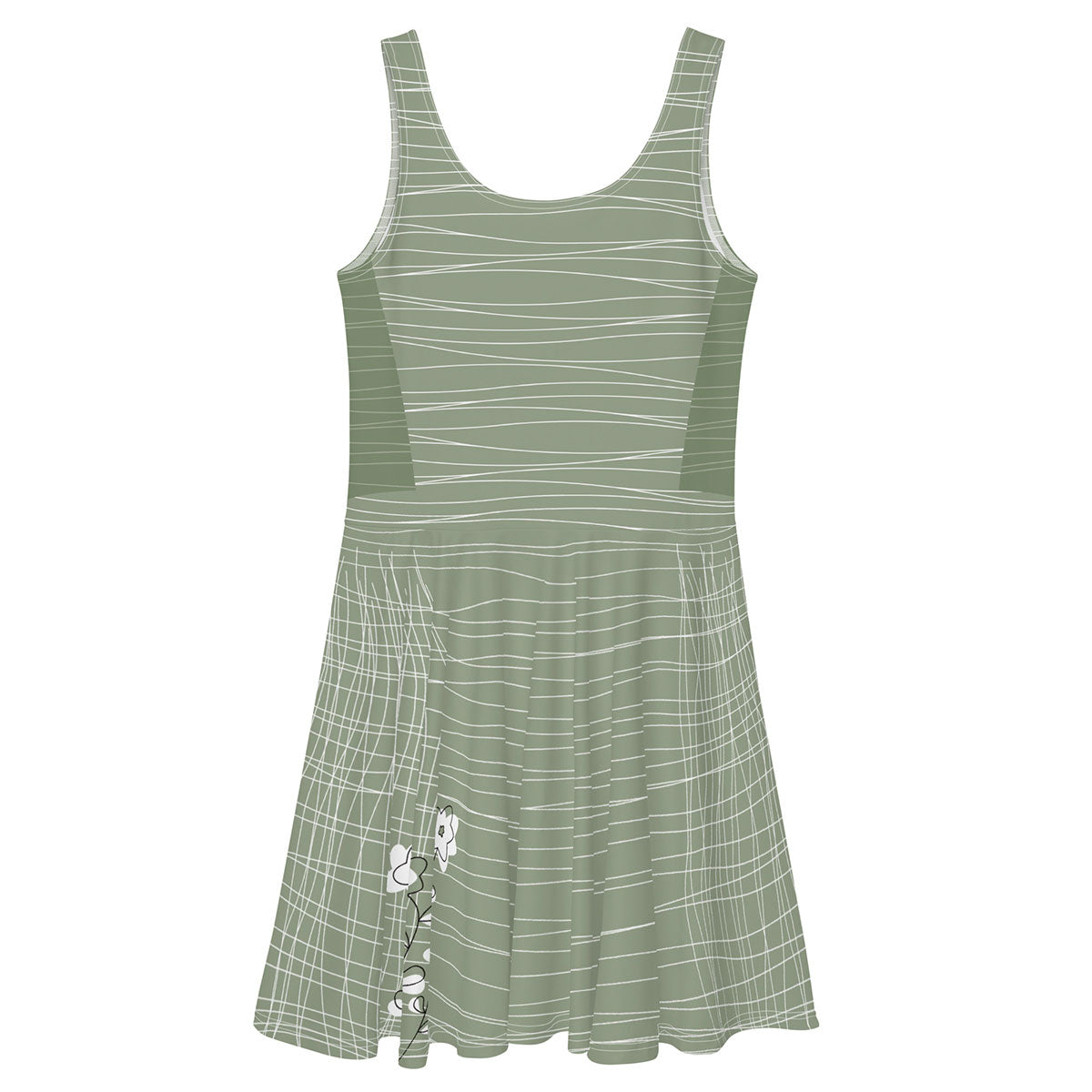 LIKELELE world · Vestido skater·Mujer · Premium·Full Print-278x2ipi