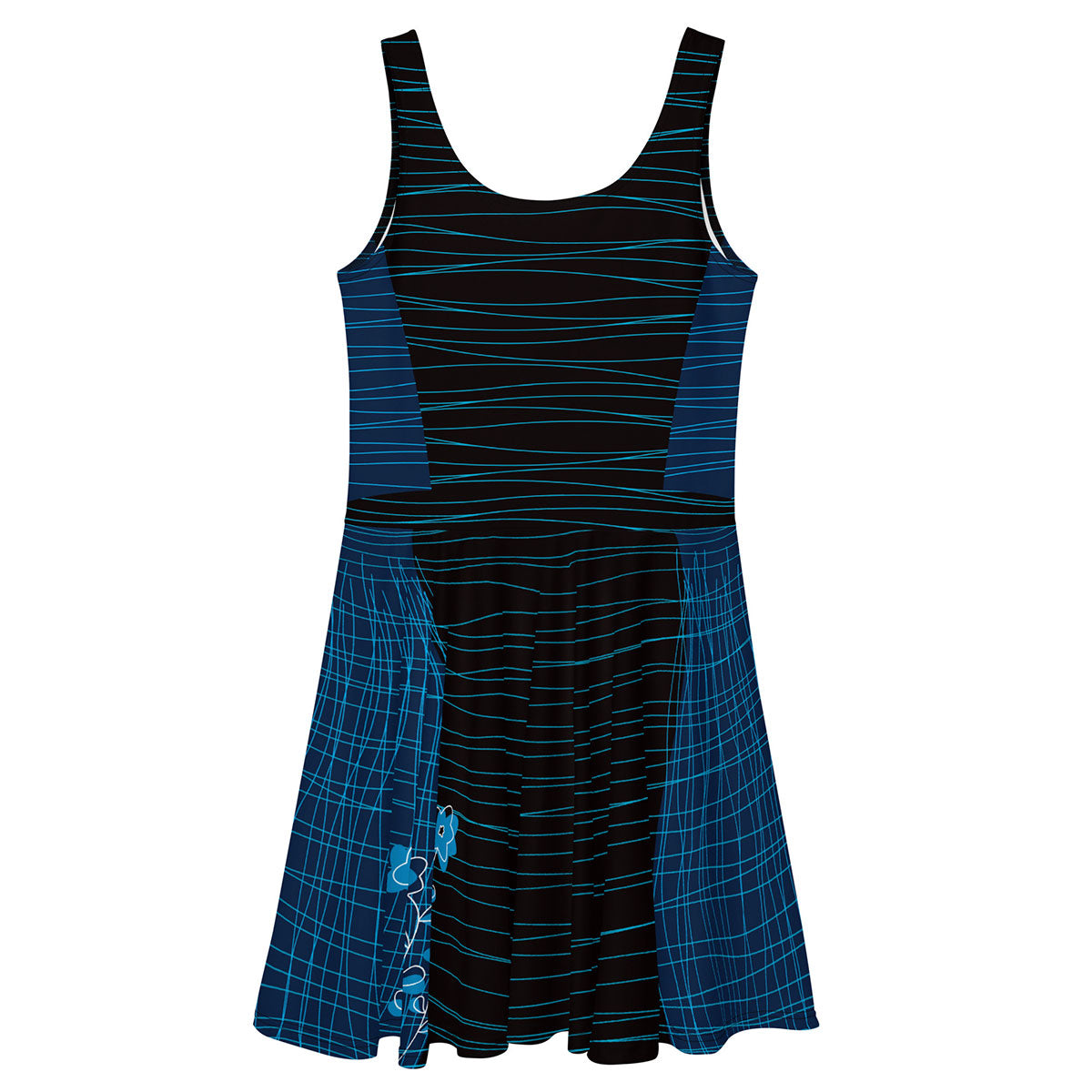 LIKELELE world · Vestido skater·Mujer · Premium·Full Print-282x2ipi