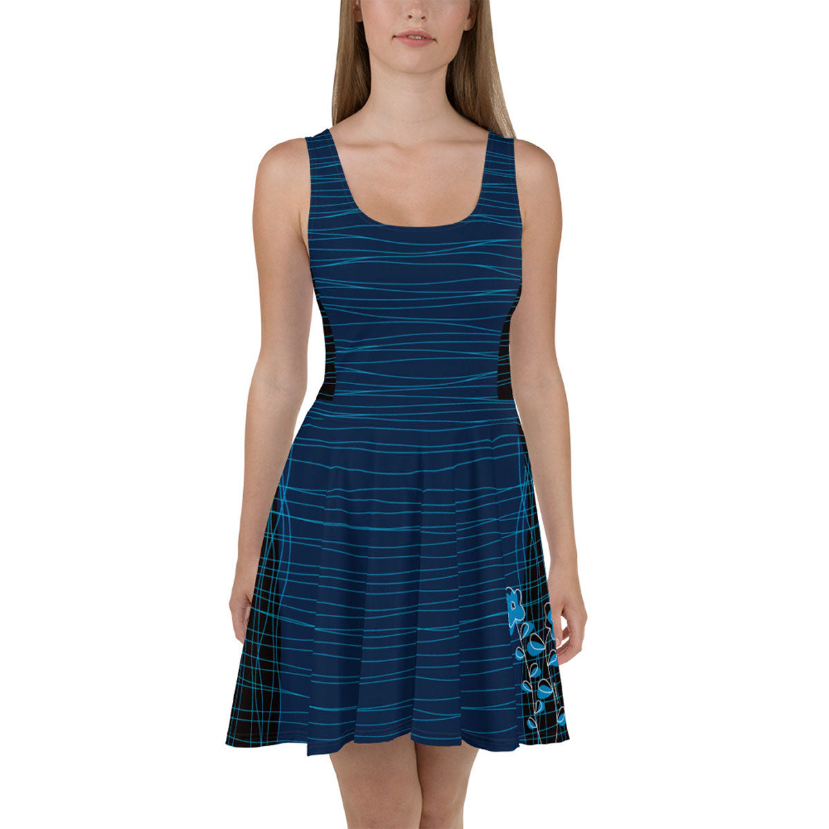 LIKELELE world · Vestido skater·Mujer · Premium·Full Print-283x2ipi
