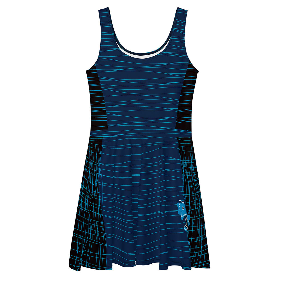 LIKELELE world · Vestido skater·Mujer · Premium·Full Print-283x2ipi