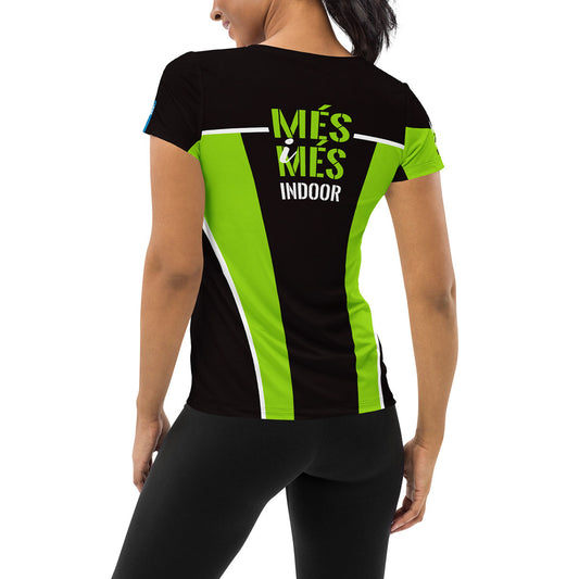 MÉS i MÉS INDOOR · Camiseta deportiva m/corta·Mujer · Premium·Full Print-256x2ipi